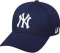 Outdoor Cap New York Yankees Adult Adjustable Officially Licensed Baseball Hat Navy - Caps Fitted
