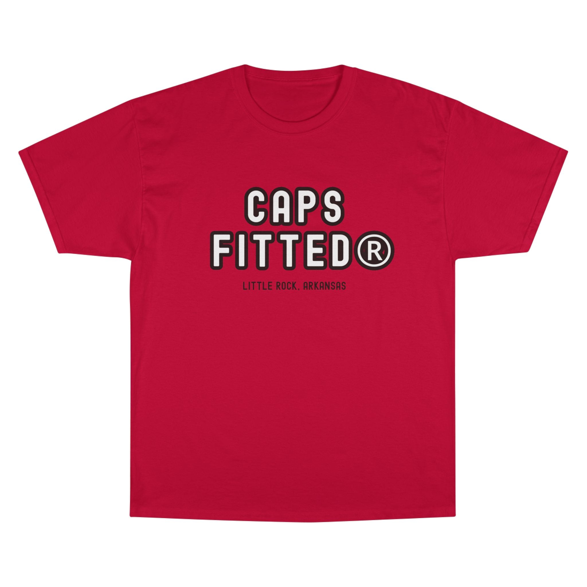 Caps Fitted® Little Rock T‑Shirt — Vintage Athletic Champion Tee
