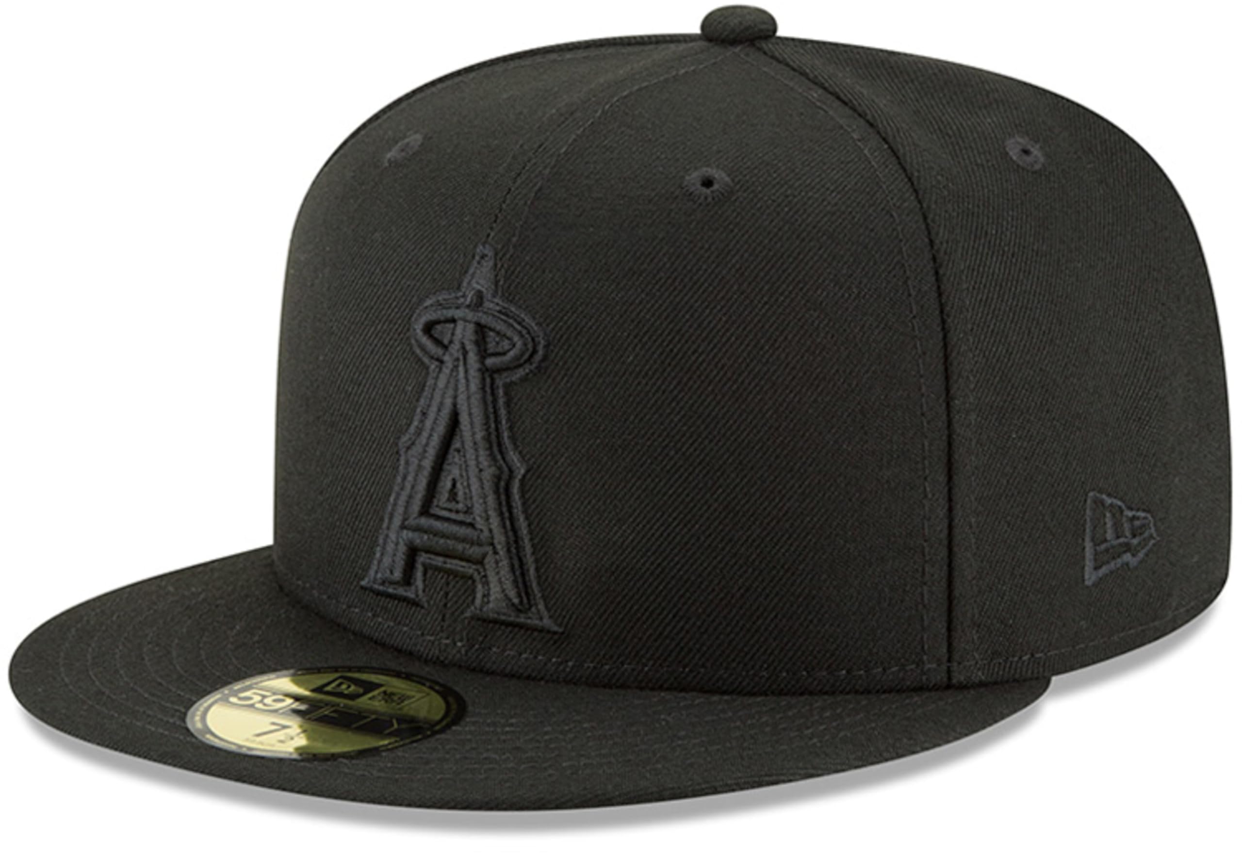 New Era MLB 9FIFTY Black Black Primary Logo Team Adjustable Snapback Hat Cap One Size Fits All