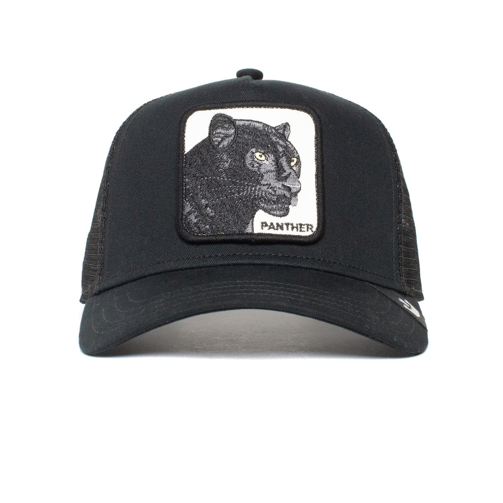 Goorin Bros. The Farm Unisex Original Adjustable Snapback Trucker Hat, Black The Panther, One Size - Caps Fitted