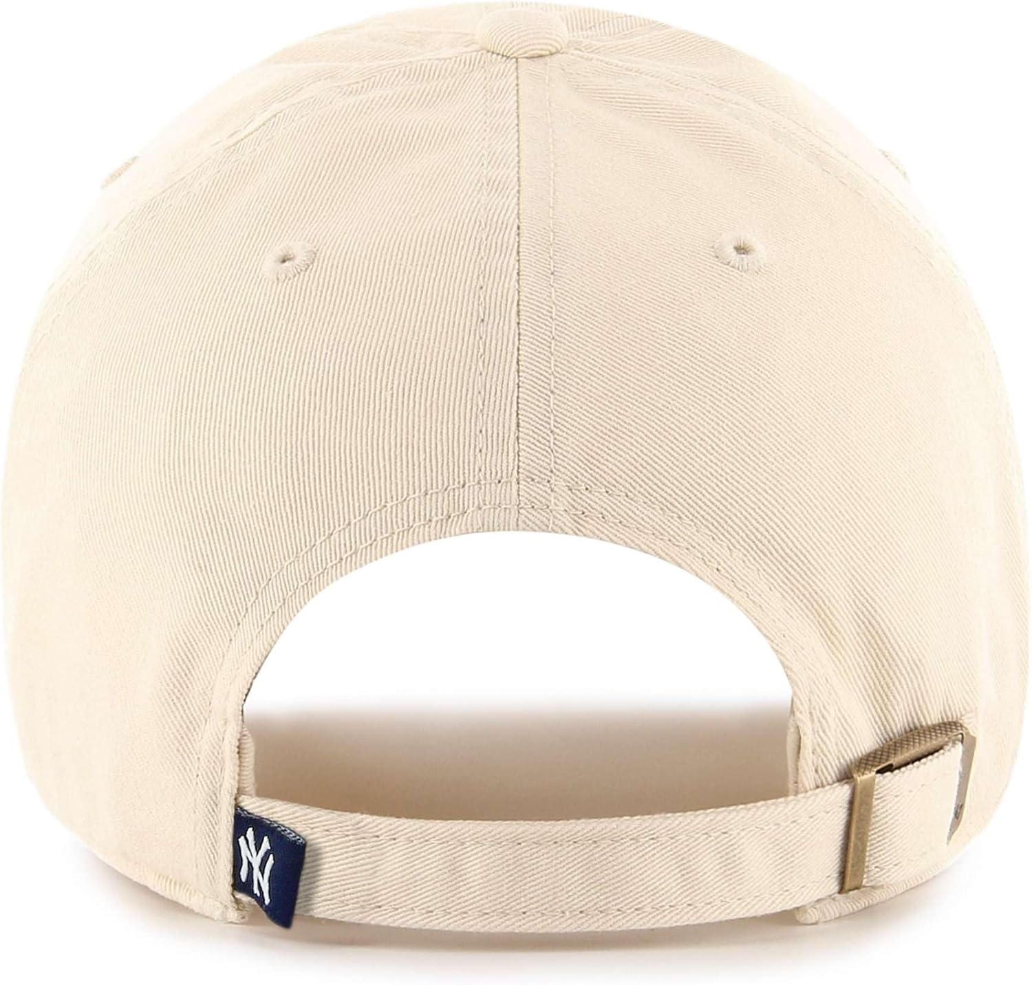 MLB New York Yankees Men's '47 Brand Clean Up Cap, Natural, One-Size