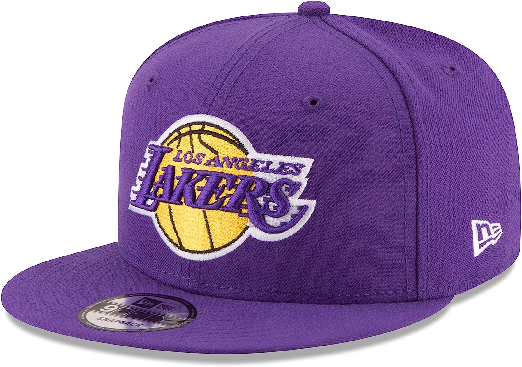 New Era NBA Black 9FIFTY Adjustable Snapback Hat Cap One Size Fits All