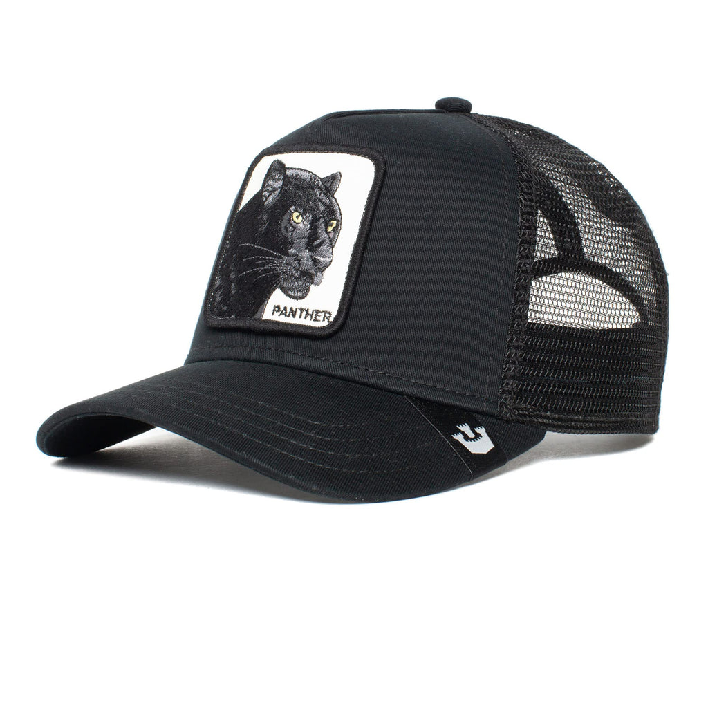 Goorin Bros. The Farm Unisex Original Adjustable Snapback Trucker Hat, Black The Panther, One Size - Caps Fitted