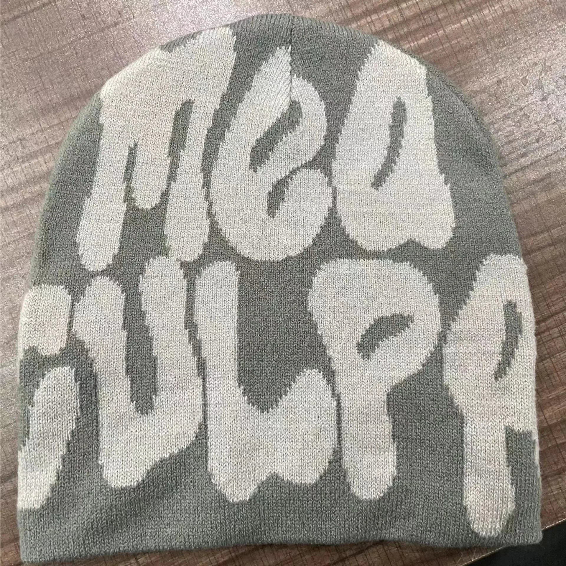 Mea Culpas Beanies for Women Men Couple Y2K Hats Ins Fashion Bonnet Kpop Wool Skullies Hoods Lady Hats Accessories Gorro Шапка