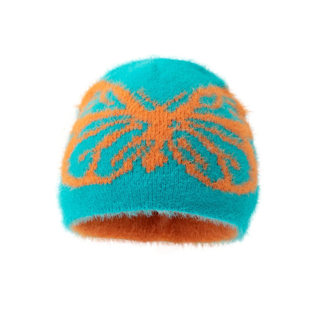 2024 new y2k bow pattern Beanies Hat Men Winter Autunm Warm Knitted Bonnet Cap Soft  Skullies Beanies Caps Boys Gifts