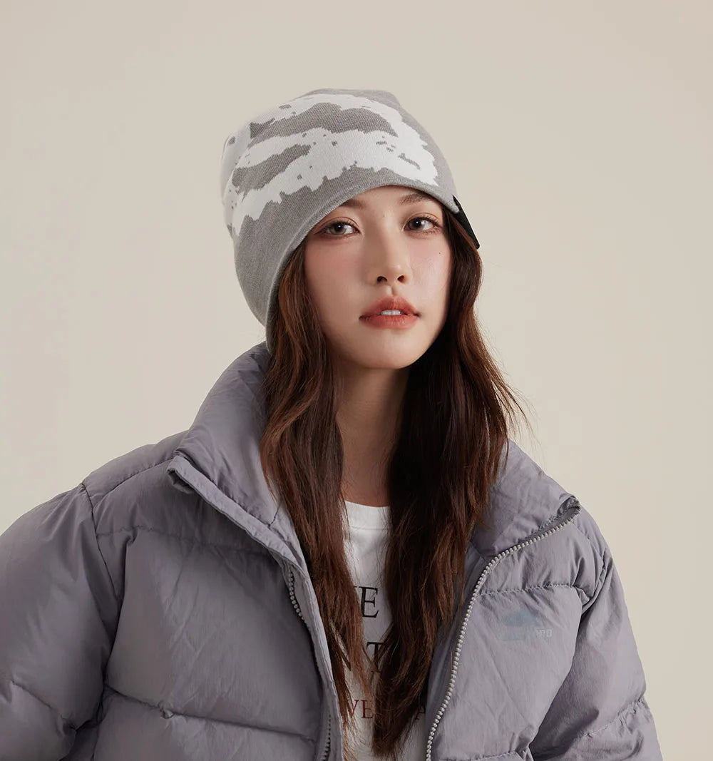 2025 Y2K Colorful hats  Casual Beanies for Women Fashion Knitted Winter Hat Hip-hop Skullies Hat Bonnet Unisex Cap