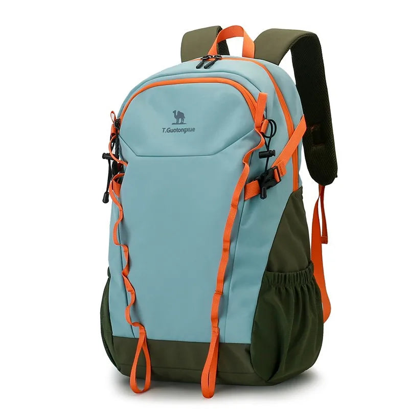 Outdoor Men's Backpack Large Capacity Travel Bag Casual Hiking Women's Style Waterproof Durable Comfortable Shoulder Straps