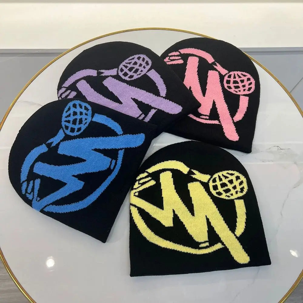 Beanies For Women Men Couple Y2K Hats Ins Fashion Bonnet Kpop Wool Skullies Hoods Lady Hats Accessories Gorro шапка