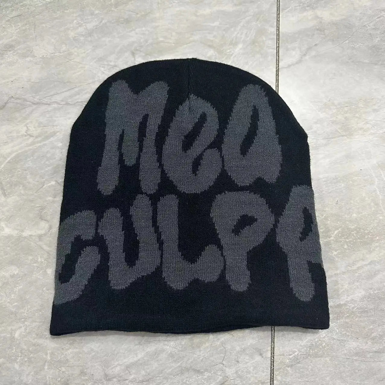 Mea Culpas Beanies for Women Men Couple Y2K Hats Ins Fashion Bonnet Kpop Wool Skullies Hoods Lady Hats Accessories Gorro Шапка