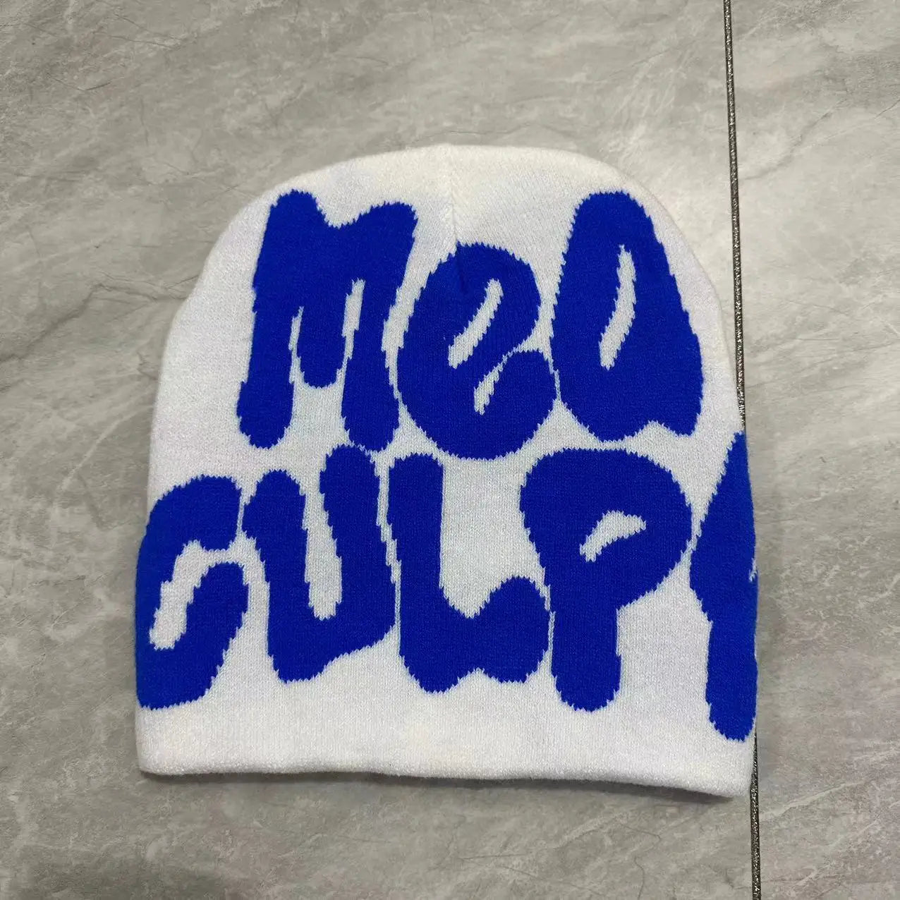 Mea Culpas Beanies for Women Men Couple Y2K Hats Ins Fashion Bonnet Kpop Wool Skullies Hoods Lady Hats Accessories Gorro Шапка