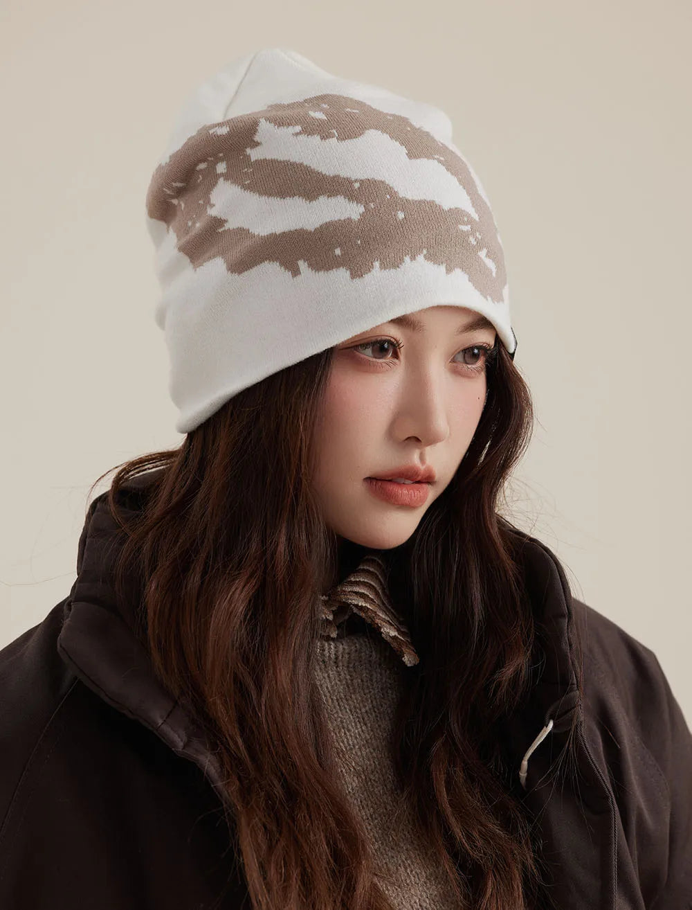 2025 Y2K Colorful hats  Casual Beanies for Women Fashion Knitted Winter Hat Hip-hop Skullies Hat Bonnet Unisex Cap