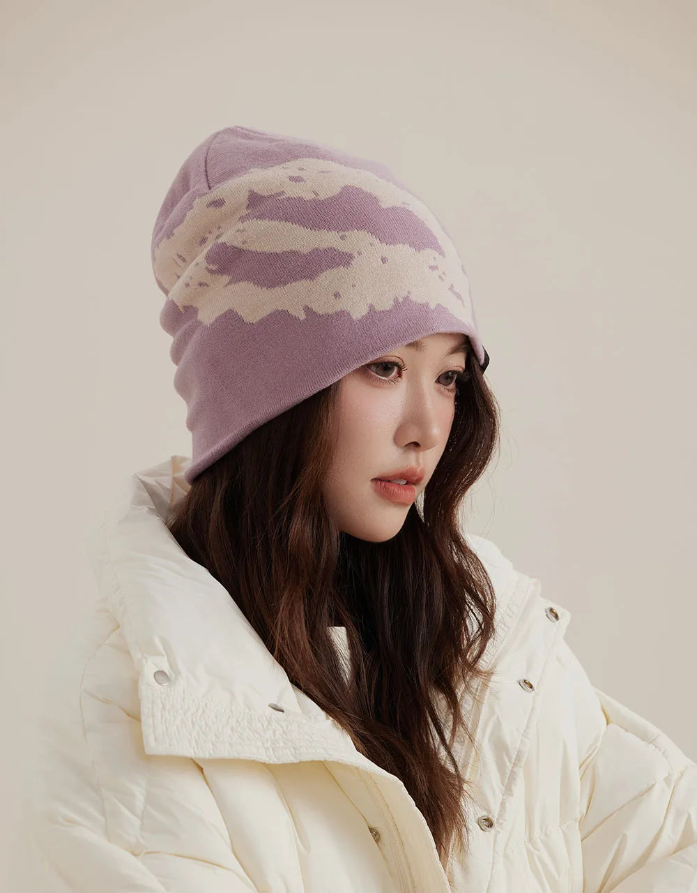 2025 Y2K Colorful hats  Casual Beanies for Women Fashion Knitted Winter Hat Hip-hop Skullies Hat Bonnet Unisex Cap