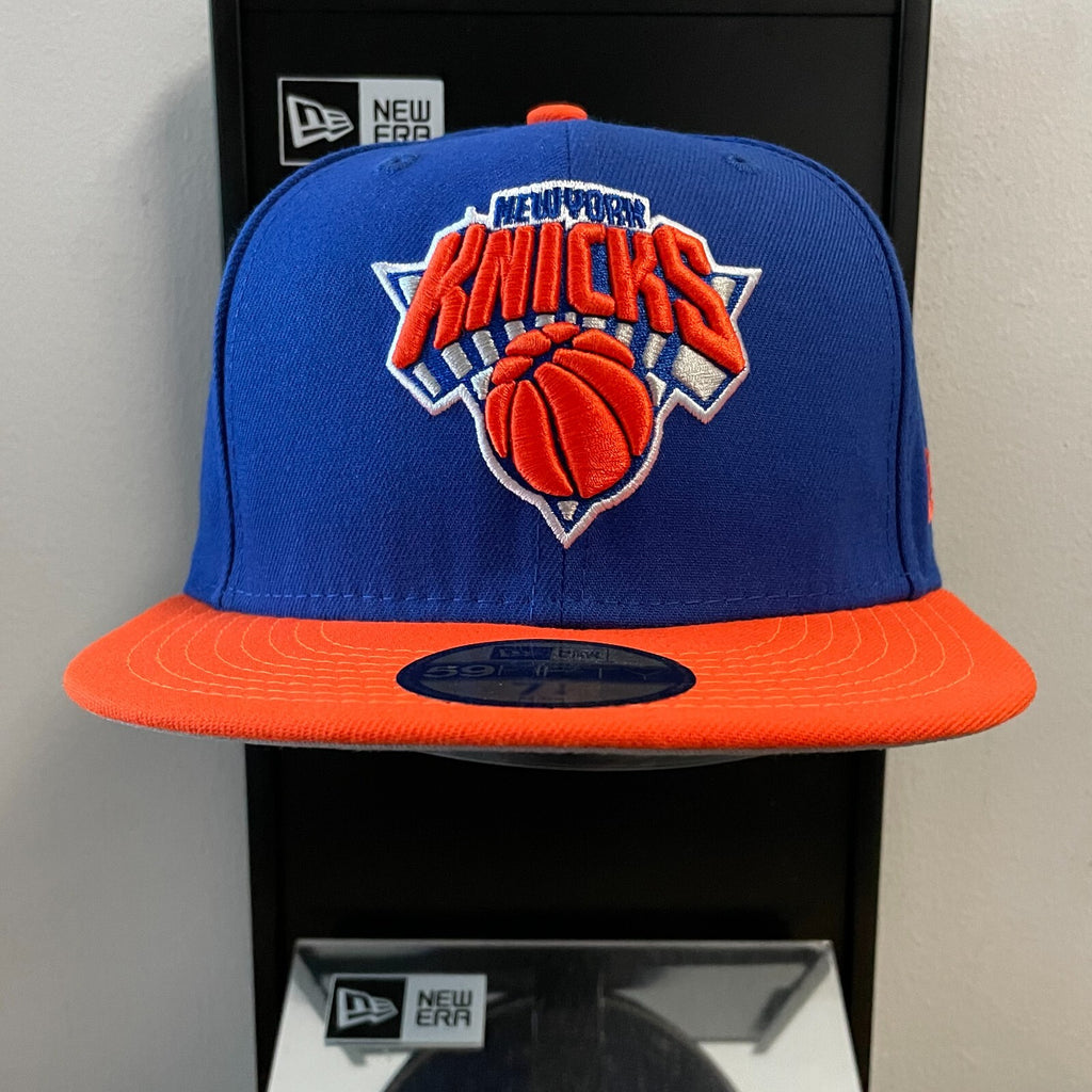NBA - New York Knicks 59FIFTY Fitted New Era Cap - Blue & Orange - Caps Fitted