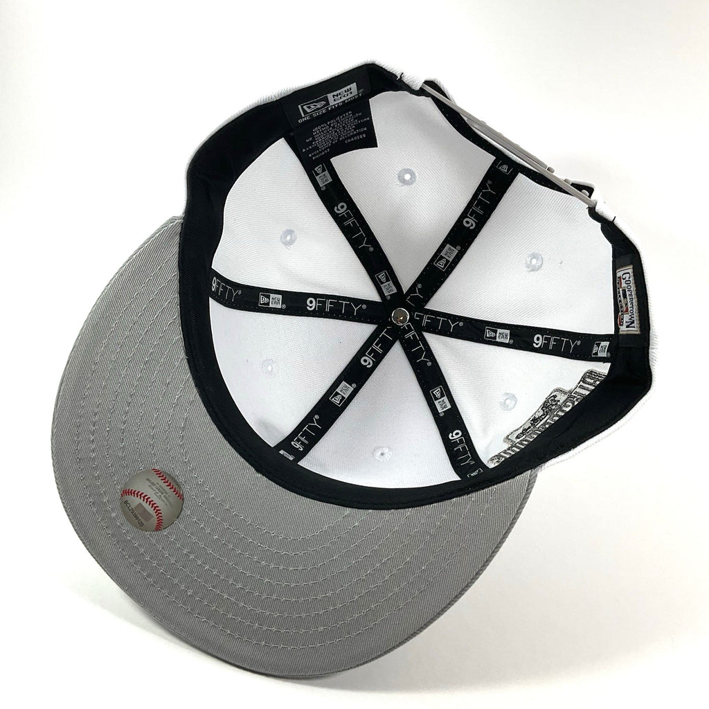 New Era Philadelphia Phillies Exclusive Wht Grey 9FIFTY Snapback Hat Cap - Caps Fitted