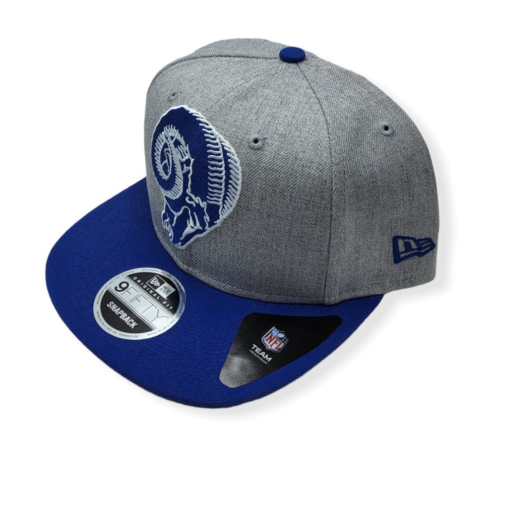 New Era Los Angeles Rams 9Fifty Heather Grand Original Fit Adjustable Snapback - Caps Fitted