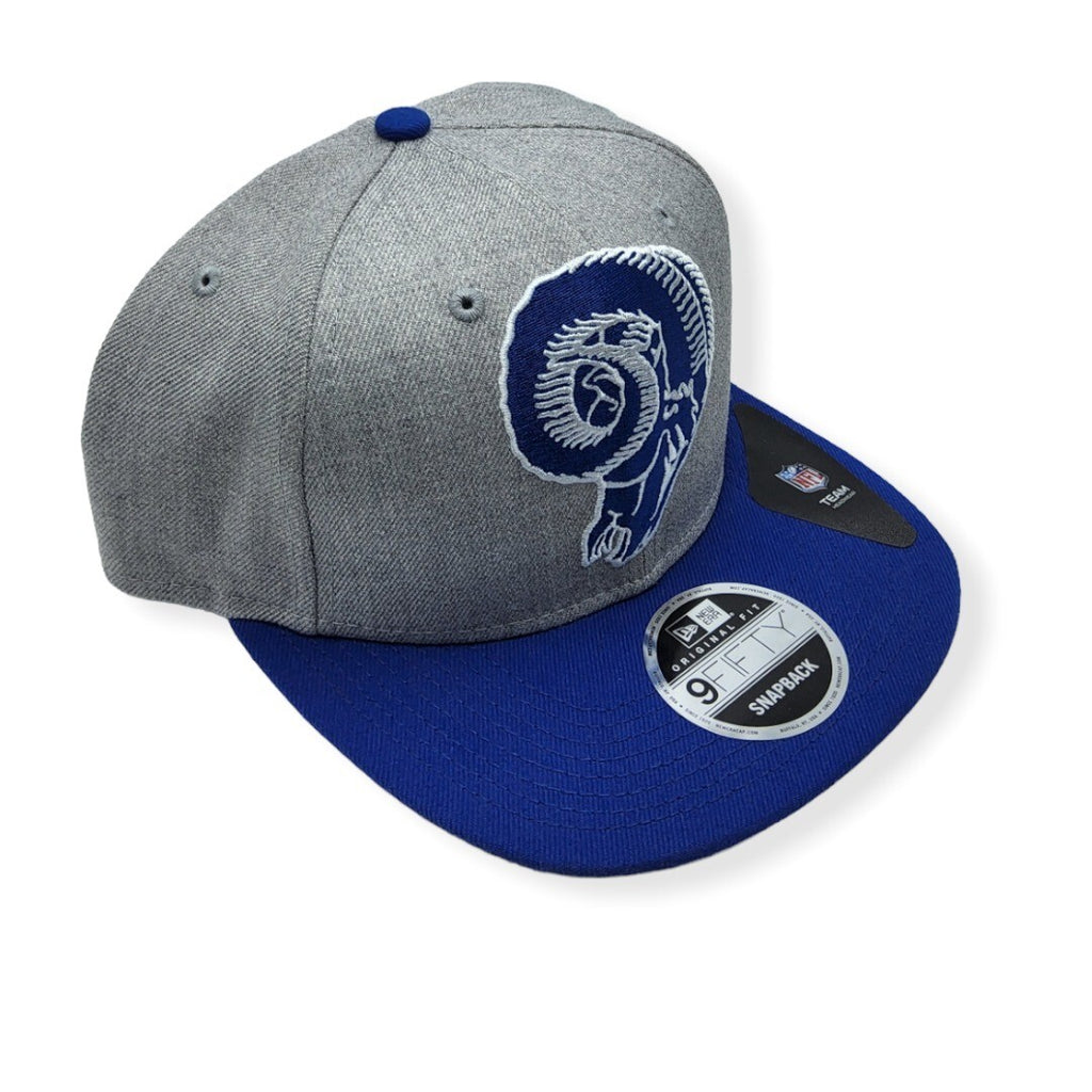 New Era Los Angeles Rams 9Fifty Heather Grand Original Fit Adjustable Snapback - Caps Fitted