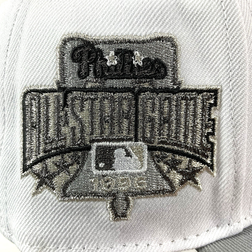 New Era Philadelphia Phillies Exclusive Wht Grey 9FIFTY Snapback Hat Cap - Caps Fitted