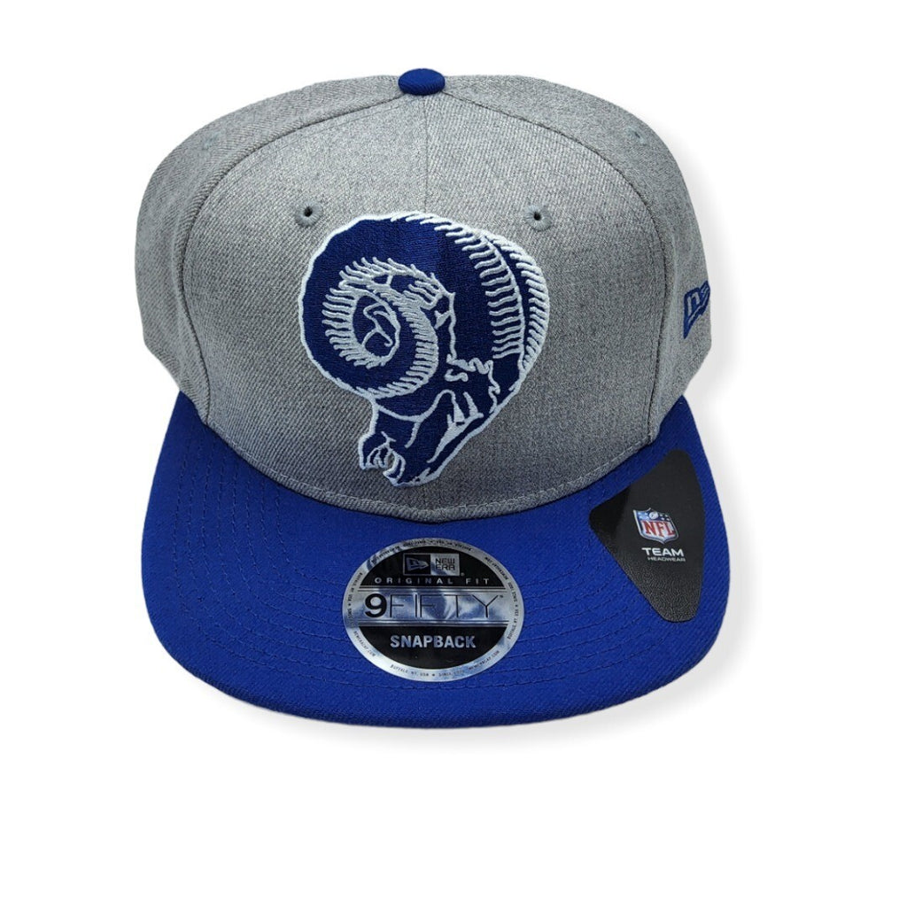 New Era Los Angeles Rams 9Fifty Heather Grand Original Fit Adjustable Snapback - Caps Fitted