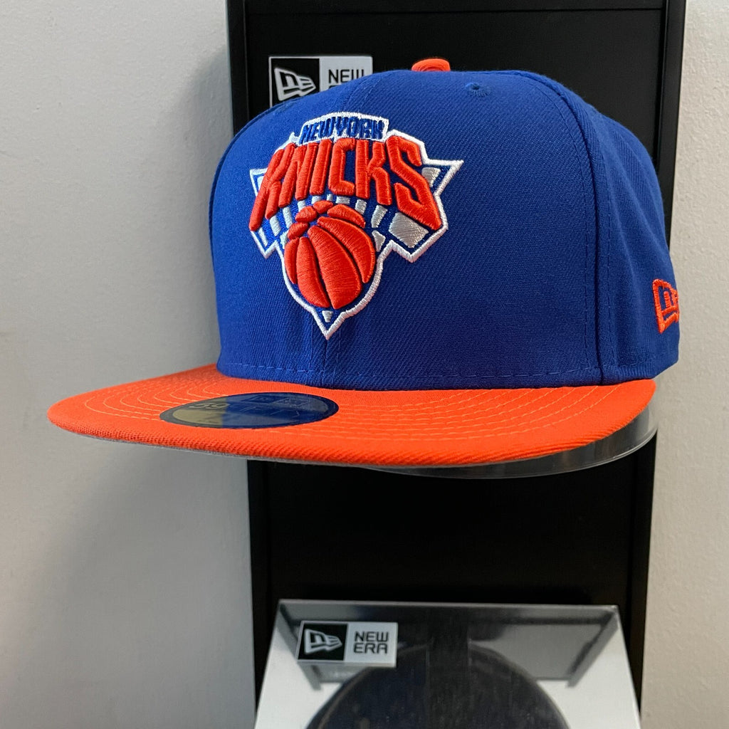NBA - New York Knicks 59FIFTY Fitted New Era Cap - Blue & Orange - Caps Fitted